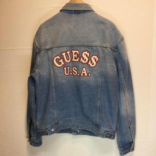 ゲス(GUESS)のGUESS×ASAP  Rockyデニムジャケット(Gジャン/デニムジャケット)