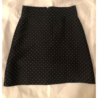 ケイトスペードニューヨーク(kate spade new york)のKate spade New York ドット 水玉 スカート サイズ0 中古(ひざ丈スカート)