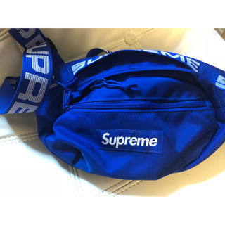 シュプリーム(Supreme)のsupreme waist bag blue(ウエストポーチ)