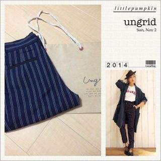 アングリッド(Ungrid)のマルチストライプパンツ(クロップドパンツ)