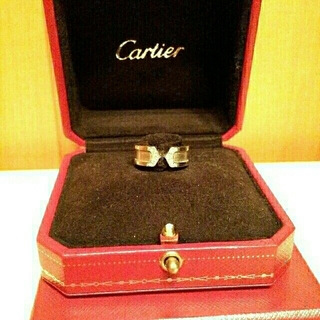 カルティエ(Cartier)の★専用★カルティエ　C2　リング　46　鑑定書　証明書あり(リング(指輪))
