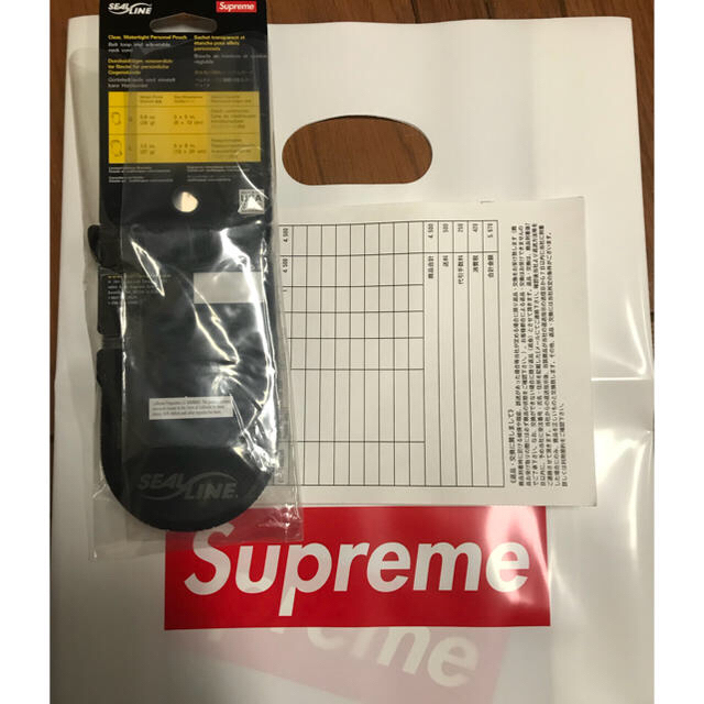 Supreme(シュプリーム)のSupreme SealLine See Pouch  Black メンズのバッグ(その他)の商品写真