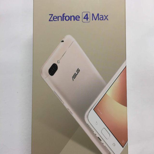 ASUS(エイスース)の新品未開封 ASUS Zenfone4 Max ゴールド  ZC520KL スマホ/家電/カメラのスマートフォン/携帯電話(スマートフォン本体)の商品写真