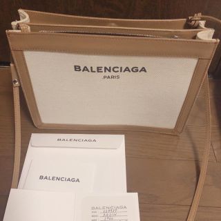 バレンシアガバッグ(BALENCIAGA BAG)のバレンシアガ ネイビーポシェット(ショルダーバッグ)