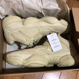 アディダス(adidas)の【早い物勝ち！】 YEEZY 500 SUPERMOON YELLOW 27.5(スニーカー)