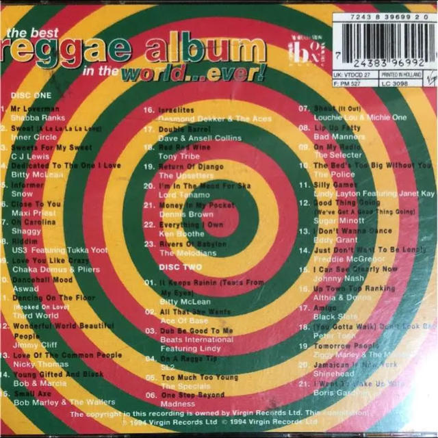 the  best reggae album エンタメ/ホビーのDVD/ブルーレイ(ミュージック)の商品写真