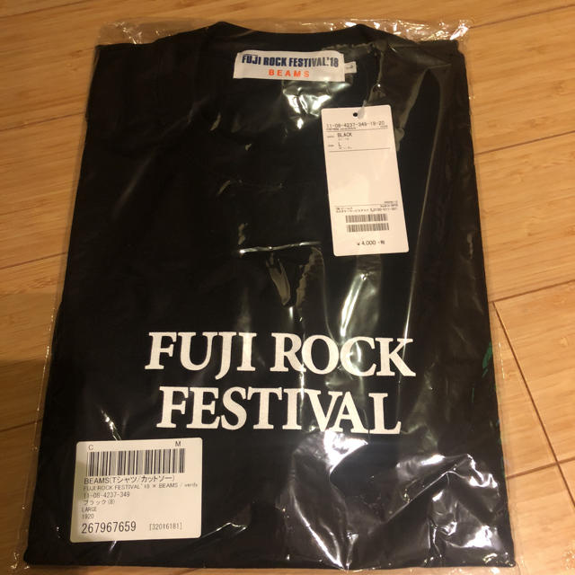 fuji rock festival verdy TシャツL beams