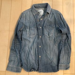 スピックアンドスパン(Spick & Span)のspick＆span BLUE デニムシャツ 38(シャツ/ブラウス(長袖/七分))