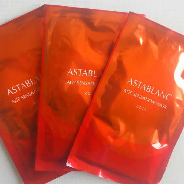 ASTABLANC(アスタブラン)のコーセーアスタブランエイジセンセーションマスク コスメ/美容のスキンケア/基礎化粧品(パック/フェイスマスク)の商品写真