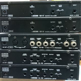 BOSS - まとめセット販売 BOSSイコライザー、コンプ、空間