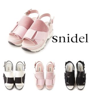 スナイデル(SNIDEL)のsnidel スニーカーソールサンダル(サンダル)