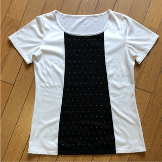 コムサデモード(COMME CA DU MODE)のギャバジンK.T☆スタッズTシャツ   ファイブフォックス(Tシャツ(半袖/袖なし))
