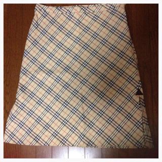 バーバリー(BURBERRY)の【BURBERRY 】スカート(ひざ丈スカート)