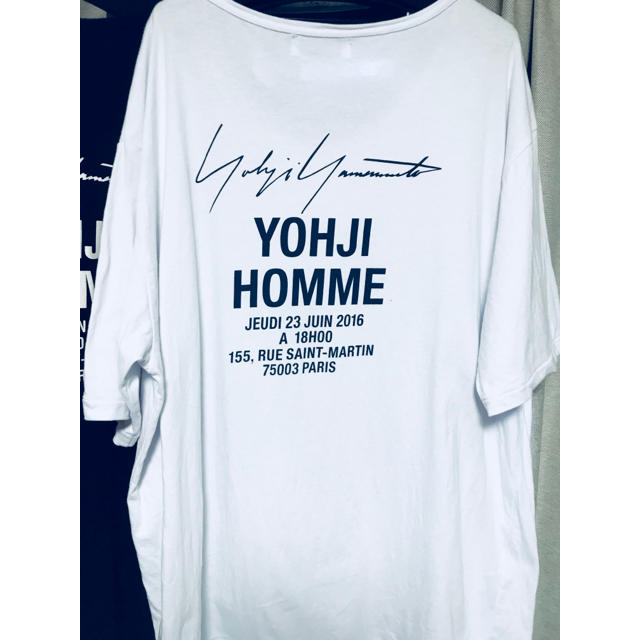 Yohji Yamamoto - yohji yamamoto staff tシャツ 白の通販 by 新宿 ...