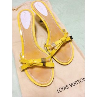 ルイヴィトン(LOUIS VUITTON)のヴィトン サンダル✳︎美品✳︎ミュール(サンダル)