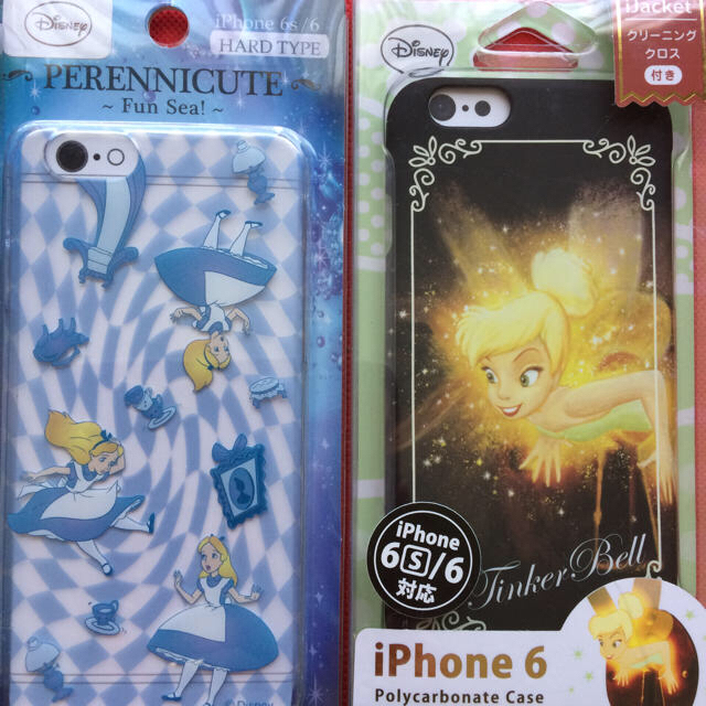 Disney - iPhone 6 6s 携帯カバー ディズニー ドナルド ティンカーベル アリスの通販 by ♪AKプロフご覧あれ♪