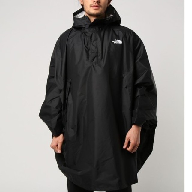 THE NORTH FACE(ザノースフェイス)のTHE NORTH FACE 18SS ポンチョ Lサイズ BLACK新品タグ付 メンズのジャケット/アウター(ポンチョ)の商品写真