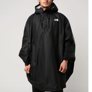 ザノースフェイス(THE NORTH FACE)のTHE NORTH FACE 18SS ポンチョ Lサイズ BLACK新品タグ付(ポンチョ)