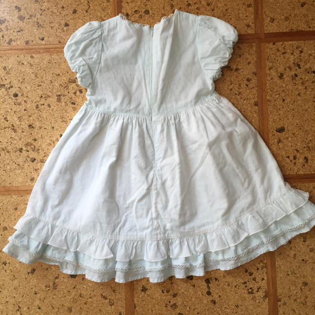 FELISSIMO(フェリシモ)のFELISSIMO☆フリフリワンピース 100cm キッズ/ベビー/マタニティのキッズ服女の子用(90cm~)(ワンピース)の商品写真