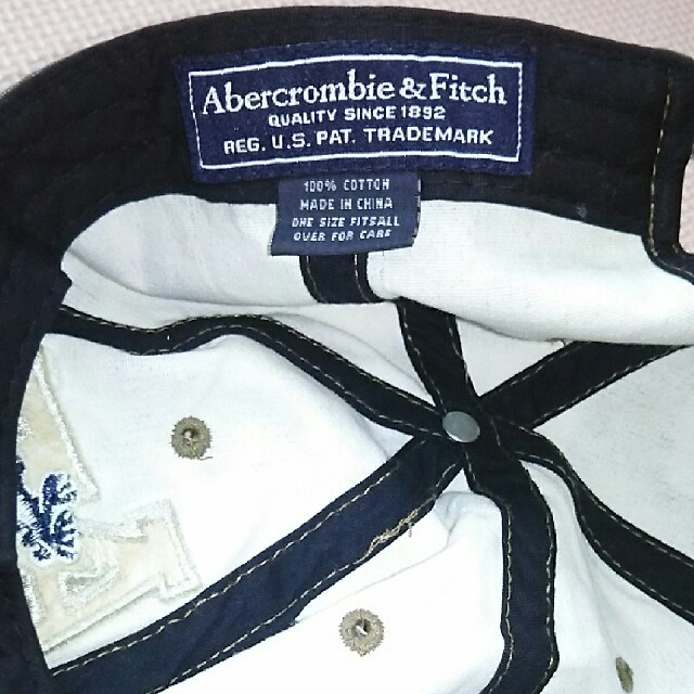 Abercrombie&Fitch(アバクロンビーアンドフィッチ)のアバクロ Abercrombie&Fitch 迷彩キャップ フリーF 未使用品 メンズの帽子(キャップ)の商品写真