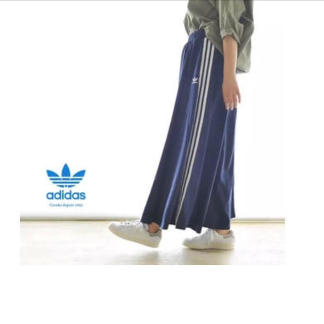 adidas(アディダス)のラスト１点♡L♡adidas BEAUTY&YOUTH コラボ ロングスカート レディースのスカート(ロングスカート)の商品写真