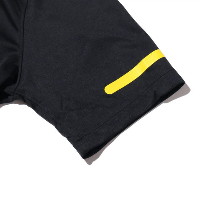 NIKE(ナイキ)のNIKE M NRG X CLOT JRSY BLACK/TOUR YELLOW メンズのトップス(Tシャツ/カットソー(半袖/袖なし))の商品写真