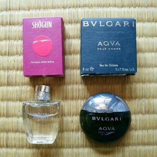 ブルガリ(BVLGARI)の＊リトルミイ様　専用＊　BVLGARI　AQVA　ミニ香水　5ml フレグランス(ユニセックス)