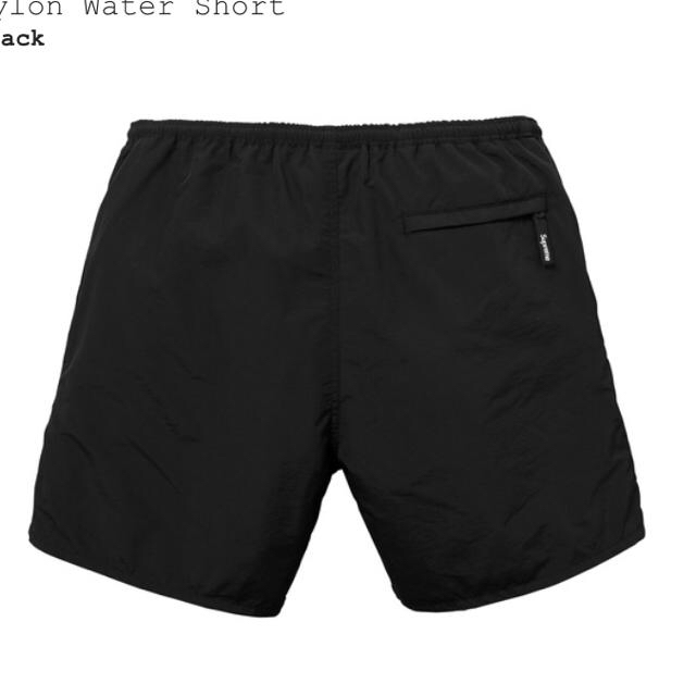 Supreme(シュプリーム)の黒XL！ supreme nyron water short メンズのパンツ(ショートパンツ)の商品写真