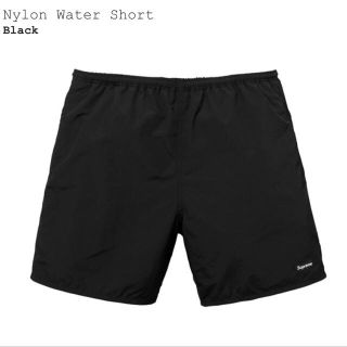 シュプリーム(Supreme)の黒XL！ supreme nyron water short(ショートパンツ)