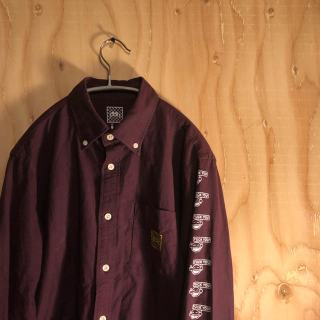 【送料無料】USED お洒落SHIRT ユニセックス 古着 メンズのトップス(シャツ)の商品写真