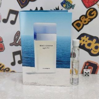 ドルチェアンドガッバーナ(DOLCE&GABBANA)の【新品】公式サンプル  ドルチェ＆ガッバーナ ライトブルー オードトワレ (ユニセックス)