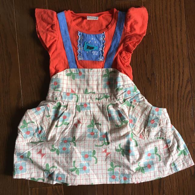 Petit jam(プチジャム)のプチジャム ワンピース 90 キッズ/ベビー/マタニティのキッズ服女の子用(90cm~)(ワンピース)の商品写真