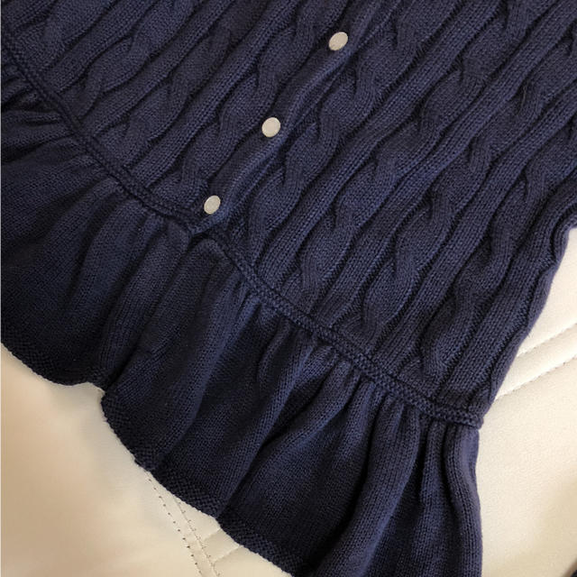 Ralph Lauren(ラルフローレン)の♪ラルフローレン♪定番カーディガン140 キッズ/ベビー/マタニティのキッズ服女の子用(90cm~)(カーディガン)の商品写真