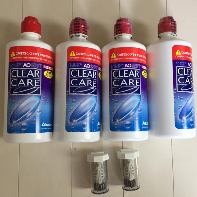 CLEAR CARE 消毒液 コスメ/美容のコスメ/美容 その他(その他)の商品写真