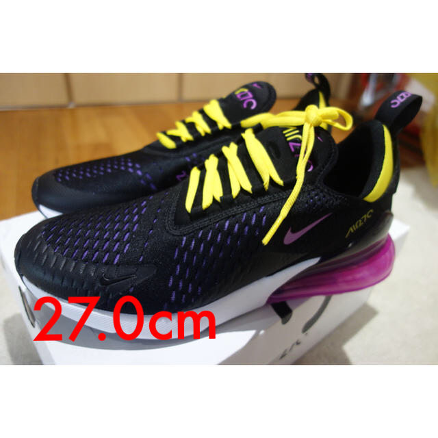 NIKE(ナイキ)のNIKE AIR MAX270 パープル 新品 27cm 希少色 メンズの靴/シューズ(スニーカー)の商品写真