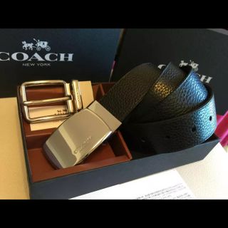 コーチ(COACH)の【COACHコーチ COACH リバシーブル本革ベルト(ベルト)