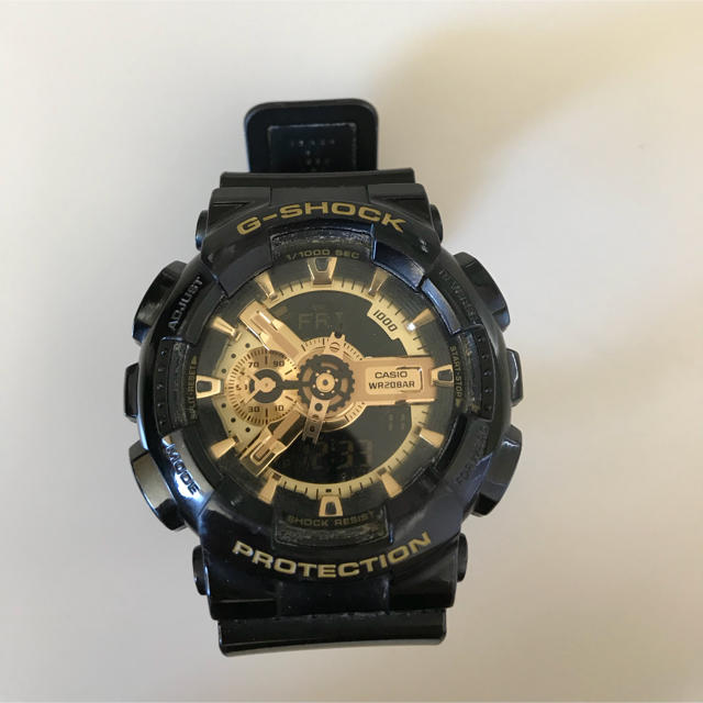 G-SHOCK(ジーショック)のG-SHOCK ブラック ゴールド メンズの時計(腕時計(デジタル))の商品写真