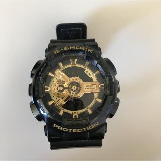 ジーショック(G-SHOCK)のG-SHOCK ブラック ゴールド(腕時計(デジタル))