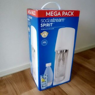 【新品】sodastream SPIRIT MEGA PACK／ソーダストリーム