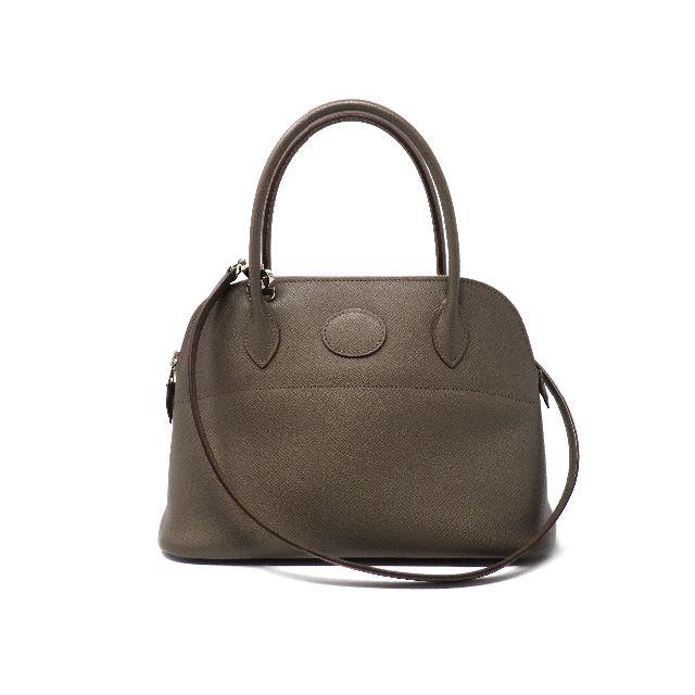 HERMES - 【emiringo】　ボリード27　エプソン　エタン　シルバー金具