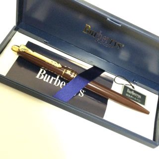 バーバリー(BURBERRY)のBURBERRY ケース付ペン（新品）(その他)