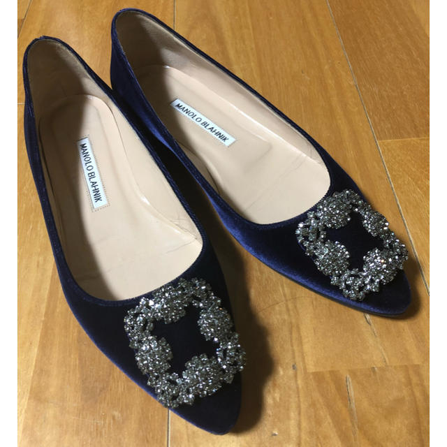 manolo blahnik  37 フラット