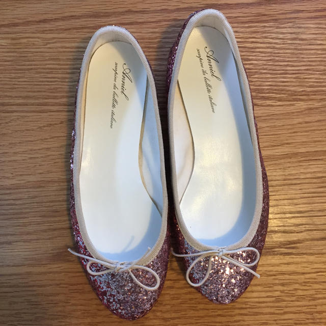 repetto(レペット)のH aru様専用 ANNIEL グリッターバレーシューズ レディースの靴/シューズ(バレエシューズ)の商品写真