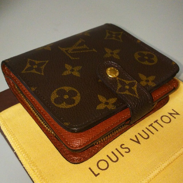 【正規品】LOUIS VUITTON モノグラム コンパクトジップ