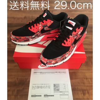 ナイキ(NIKE)の送料無料 NIKE air max 90 PRNT atmos(スニーカー)