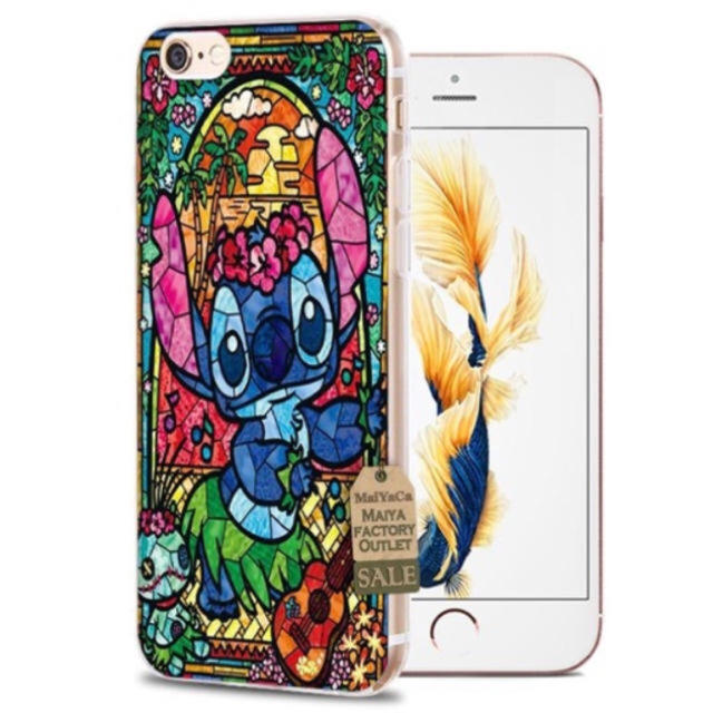 Disney(ディズニー)の『新品未使用』スティッチ iphoneケース（6/6s） スマホ/家電/カメラのスマホアクセサリー(iPhoneケース)の商品写真