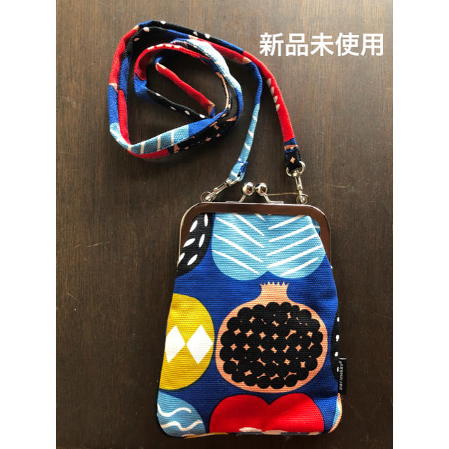 marimekko(マリメッコ)のmarimekko【マリメッコ】がま口ショルダーバッグ 【新品】 レディースのバッグ(ショルダーバッグ)の商品写真