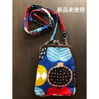 マリメッコ(marimekko)のmarimekko【マリメッコ】がま口ショルダーバッグ 【新品】(ショルダーバッグ)