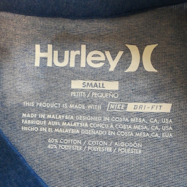 Hurley(ハーレー)の値下げ！人気 新品 Hurley NIKE DRI-FIT S・Ｍ メンズのトップス(Tシャツ/カットソー(半袖/袖なし))の商品写真