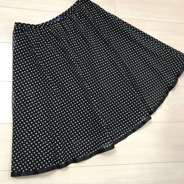 M'S GRACY(エムズグレイシー)のエムズグレイシー  ♡ドットフレアスカート レディースのスカート(ひざ丈スカート)の商品写真
